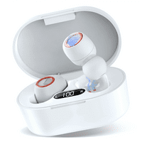 U Wireless Earbuds Bluetooth 5. Sportske slušalice Premium zvuk Kvalitetni punjenje Kućište Digitalni LED zaslon Slušalice Ugrađene mikrofone za Samsung Galaxy Tab Active Pro