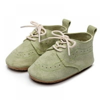 Bullpiano baby cipele mekana topla Nubuck originalne kožne cipele protiv klizanja za djevojke dječake