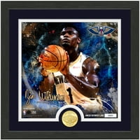 Highland Mint Zion Williamson New Orleans Pelicans 13 '' 13 '' prenaponski potpis Brončani kovani foto