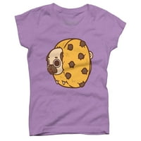 Puglie Cookie Girls Ljubičasta Berry Graphic Tee - Dizajn ljudi L