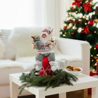 Fnochy Cleariance Božić Santa Claus Doll Božić Božić Dečji poklon Dekoracija tablice za dom