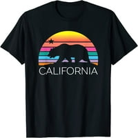 Retro California Surf Vintage Beach Cali 80s Venecija Palm Sun majica