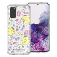 Galaxy S Plus Case Sanrio Cute Bistro meka Jelly Cover - Park Pompompurin