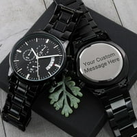 Prekrasan hronografski sat - personaliziran, poklon za njega