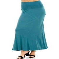 Rayon Span Maxi suknja Redovna veličina - izrađena u SAD-u