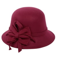 Twifer ženska jesenska zimska modna casual šešir Dome Britanski šešir
