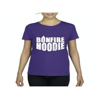 Ženska majica kratki rukav - Hoodie Bonfire