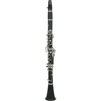 Ključ klarinet, sa platnim muzičkim instrumentima klarinet, za djecu početnike crne boje