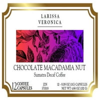 Larissa Veronica čokolada Macadamia Nuth Sumatra Decaf kafa