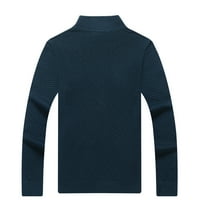 Pad džemperi Moderna fit jakna kardigan casual nakit džemper za vrat muškarci mornarci m