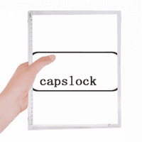 Caps CapsLock Notebook labav dnevnik Čarobnjak za punjenje