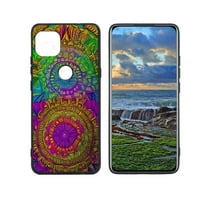 COLORAL-MANDALA - telefon, deginirani za moto jedan 5g ACE futrola za muškarce, fleksibilno silikonsko