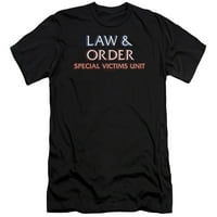 Pravo i nalog Svu Crime Legal Drama TV serija NBC logotip za odrasle Slim majica Tee