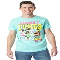 Looney Tunes Muški likovi u 90-ima majica grafičkog dizajna Streetwear