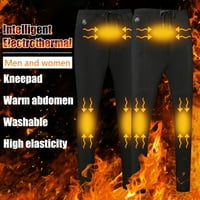 Dame sub pametne grijanje tople duge hlače muškarci i žene ugljični vlakno plus baršunaste grijanje toplo zagrijavanje hlača