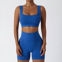 Bešavna joga set Teretana Odjeća za vježbanje sport Sport odjeća za ženske kratke hlače Postavite fitness