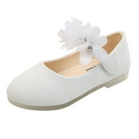 Dječje djevojke sandale plesne tragove ploče Todler Toe Okrugle cvjetne cipele za bebe princeze cipele