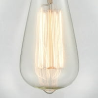 Inovacije rasvjeta Hampden Light 46 Kupatilo ispraznost svjetlo mat bijeli brušeni saten nikl