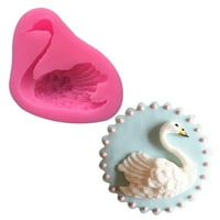 Geroge Swan silikonski fondant kalupi SWAN kalupi Tort Candy Chocolate ukrašavanje alata DIY Craft Project