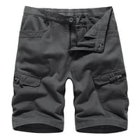 Alat Casual Džepne kratke hlače sa zatvaračem na otvorenom Multi solid modne boje muških kratkih hlača