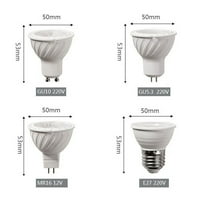 E. Natural GU LED reflektori LED svjetiljka žarulja žarulja lampica svijetlo svjetlo čaša bijela gu