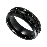Prstenovi punih muškaraca i ženskih univerzalnih prstenova dijamantski redovi prstenovi prstenovi zvona zvoni muškarci zmaj prsten ruže stabilizaciju prstenaste set veličine divljih nakita za muškarce modni nakit