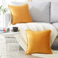 Taluosi Solid Bool baršun bacač jastučni jastuk kauč kafe na razvlačenje kafić kafić