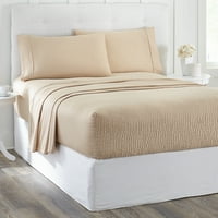 BRYLANEHome Bed Tite 300-TC. Pamučni set - kralj, taupe