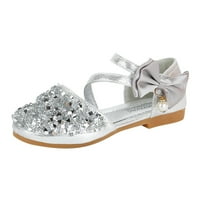 Baby Girl out 1t Kids Baby Girls Pearl Bling Bowknot Single Princess Cipele Sandals Baby Girl Cipele 3-mjeseci