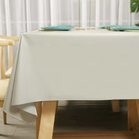 Stolovi za pravokutne tablice vodootporne i boje otporne na stol od krpe otporno na prosipanje tla otporna