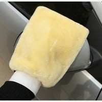 Autopraonica Mitt Dvostrana vunena vunena rukavica za čišćenje automobila za motocikl WA polirajuća