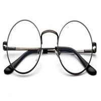 Okrugli retro John Lennon Sunčane naočale i čiste naočale za naočale Vintage okrugle sunčane naočale