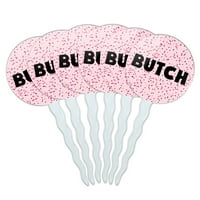 Butch Cupcake tipovi - set - ružičaste mrlje