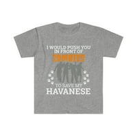 Gurnite vas u prednjim zombijima da biste sačuvali moju majicu u unise u Havanezu S-3XL