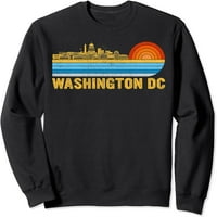 Retro Vintage SAD Capital Washington DC Capitol Hill Skyline Duks