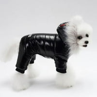 Popvcly vodootporni kaputi za štene za štene, vjetrovito toplog kaputa za male pse, kvalitetna štenata zimska odjeća Reflektivni snijeg na otvorenom