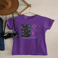 Groovy Techno Style Art Majica Žene -Image by Shutterstock, Ženska 4x-velika