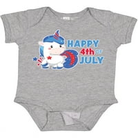 Inktastičan sretan 4. jula sa jednorog poklon dječaka djeteta ili dječje djece