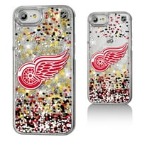 Detroit Crvena krila iPhone Confetti Glitter Case