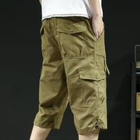 Awdenio hlače za muškarce čišćenje muškaraca Ljeto casual fassio 3D štampanje elastičnih struka ravnih pantalona
