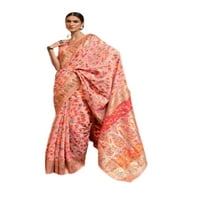 Indijski tradicionalni vjenčanje kašmiri Handloom tkanje svila saree bluza Modern Sari 3856