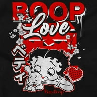Cool Kanji style Betty Boop Love Zip Hoodie Dukserice Žene Brisco Brands L l