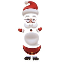 Božićni ukrasi Božićni hladnjače naljepnice Nove crtane magnetske hladnjače