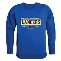 Republički 544-478-Ryl- Worcester State University Lancers uspostavio je duksev Crewneck, Royal - mali