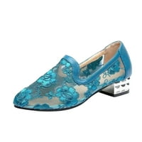 Čizme modne visoke potpetice retro dijamantski tulle kratki patentni zatvarač ženske prozračne cipele