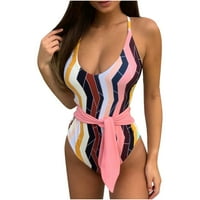 Ženske kupaće kostime modni bodionici bikini tiskani kupaći kostim ljetni odjeću