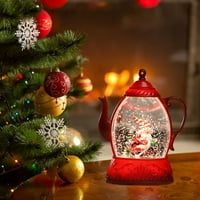 Claus lampica za božićne LED svjetiljke Ornament Santa Clau Snowman Design LED svjetla Početna Dekor Festival Artware za kućne trgovine Holiday Party Stol Božićni pokloni na klirensu