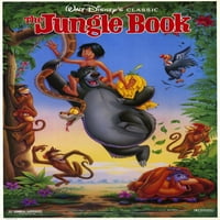 Knjiga iz džungle, filmski poster Print - artikl film8644