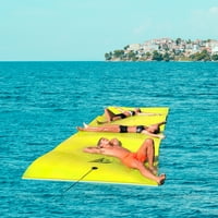 Sportaza FT plutajuća prostirka za ploču za pjenu plovilo plovilo, 3-sloj XPE vodeni jastučić sa zaslonom za odrasle vanjske vodene aktivnosti