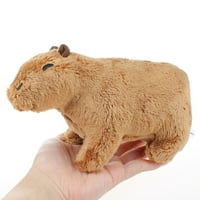 Alextremem Capybara Glušana igračka slatka crtana životinja životinja super mekane punjene igračke Veliki pokloni za djecu